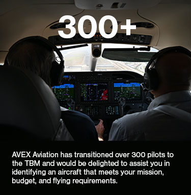 AVEX Aviation Acquisition Services. Two men in aircraft cockpit.